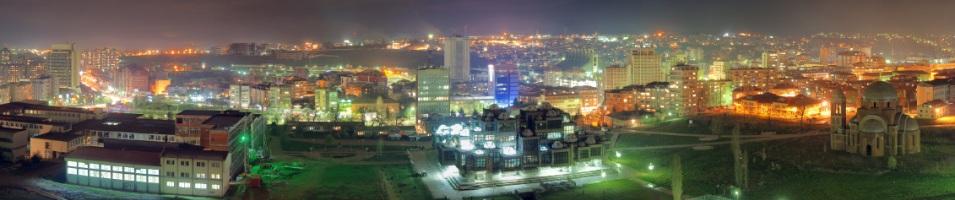 Pristina Evening Panorama